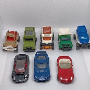 Lot Of 9 Match Box Kids Toy Cars